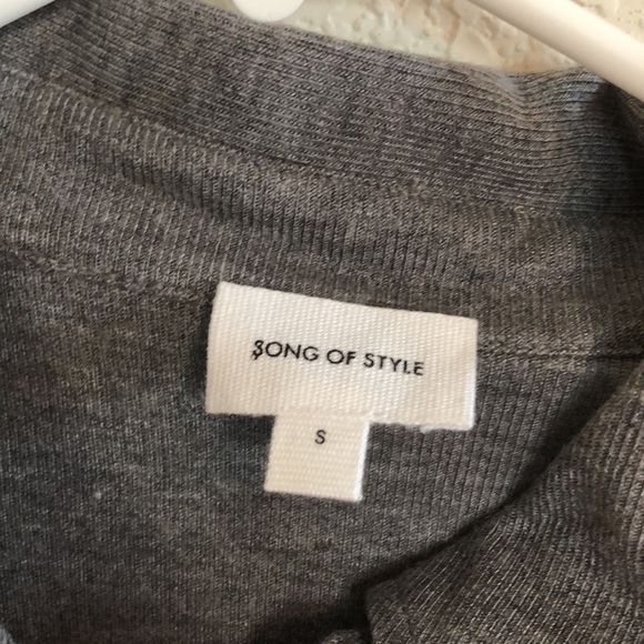 Song Of Style Viola Bodysuit In Gray small - Picture 8 of 9